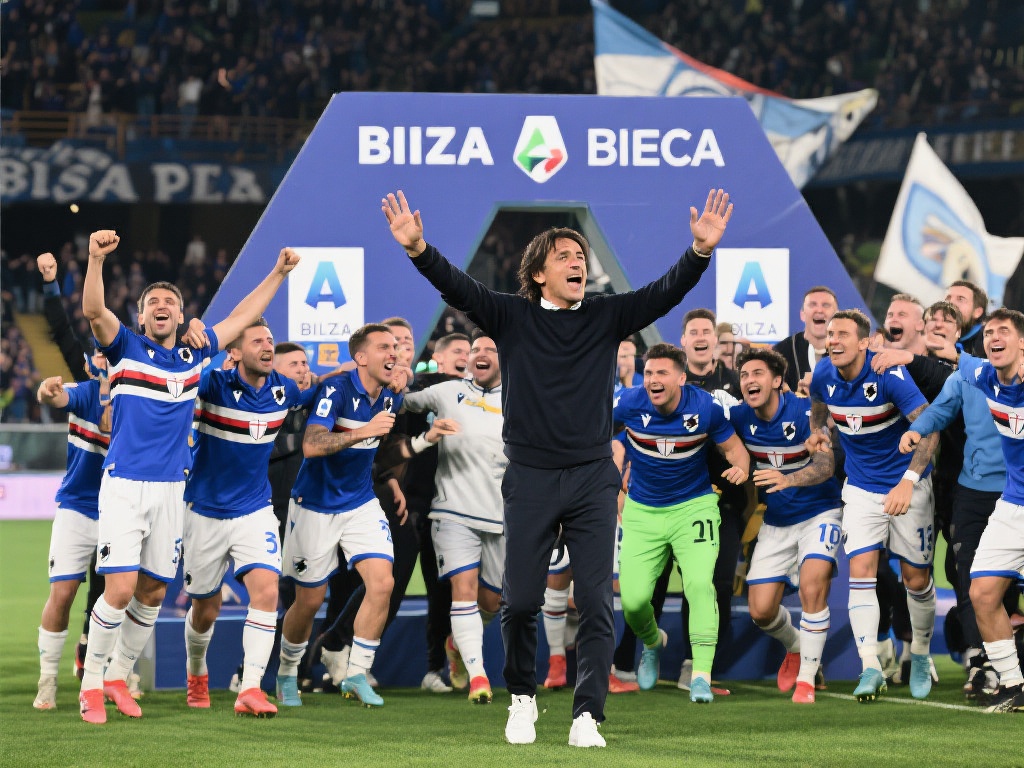 大因扎吉率比萨提前2轮冲甲成功,34年后重返意甲舞台 对于比萨俱乐部而言,重返意甲不仅仅是一次