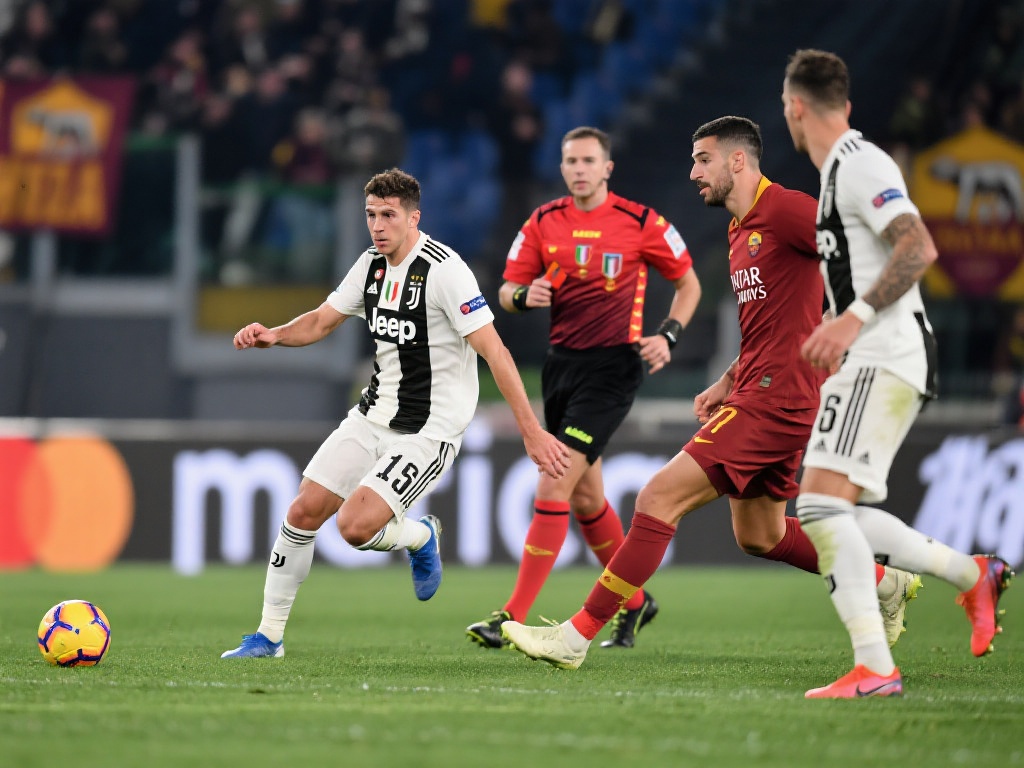 从赛后数据来看，罗马在控球率和射门次数上