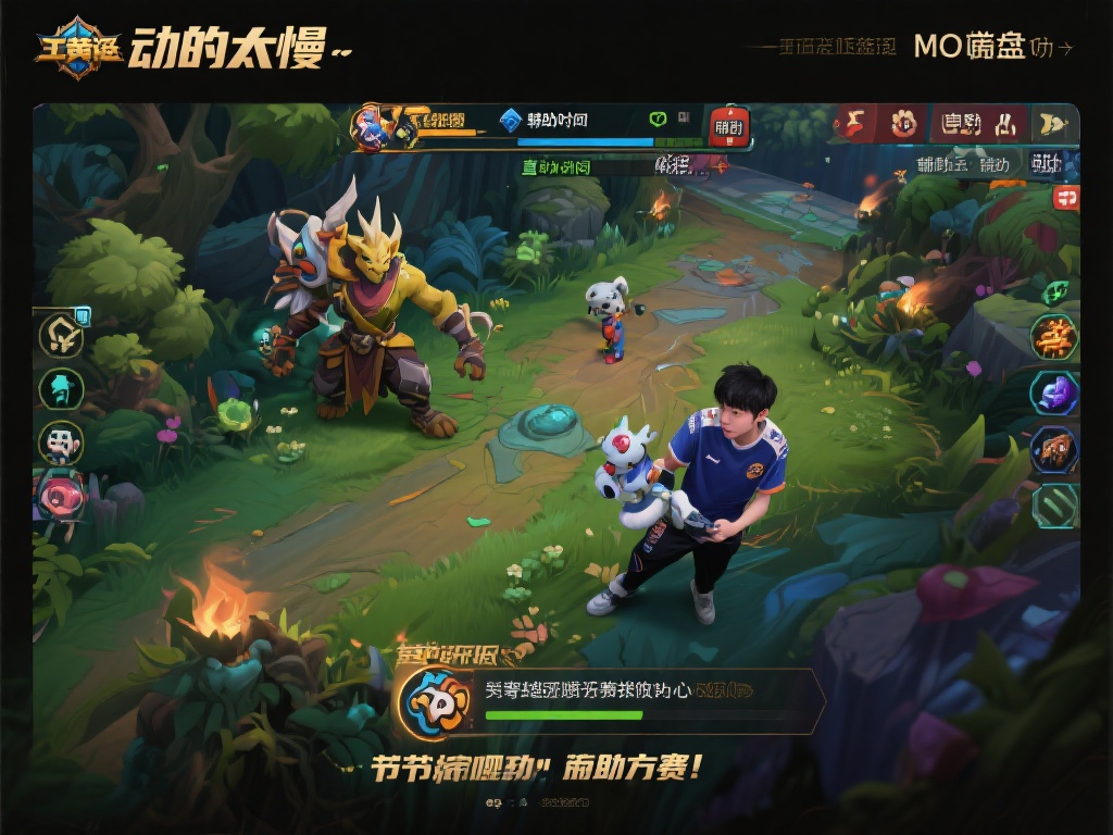 【直播】大黄赛后复盘直言:野辅节奏太慢,支援决策需更果断 在MOBA类游戏中,野区和辅助位的联动往