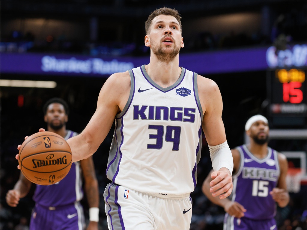 萨博尼斯砍22分19板6助 国王大胜开拓者 这场比赛中,萨博尼斯无疑是最亮眼的球员,